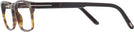 Rectangle Dark Havana Tom Ford 5938 Computer Style Progressive View #3