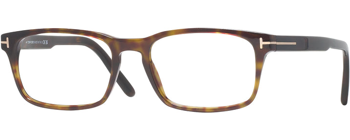 Rectangle Dark Havana Tom Ford 5938 Progressive No-Lines View #1