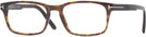 Rectangle Dark Havana Tom Ford 5938 Progressive No-Lines View #1