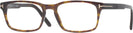 Rectangle Dark Havana Tom Ford 5938 Computer Style Progressive View #1