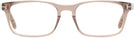 Rectangle Shiny Beige Tom Ford 5938 Progressive No-Lines View #2