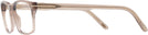 Rectangle Shiny Beige Tom Ford 5938 Computer Style Progressive View #3