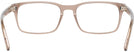 Rectangle Shiny Beige Tom Ford 5938 Single Vision Full Frame View #4