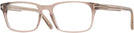 Rectangle Shiny Beige Tom Ford 5938 Single Vision Full Frame View #1
