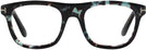 Square Coloured Havana Tom Ford 5939 Progressive No-Lines View #2