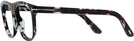 Square Coloured Havana Tom Ford 5939 Progressive No-Lines View #3