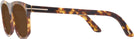 Square Blonde Havana Tom Ford 5939 Bifocal Reading Sunglasses View #3
