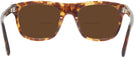Square Blonde Havana Tom Ford 5939 Bifocal Reading Sunglasses View #4