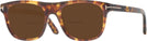 Square Blonde Havana Tom Ford 5939 Bifocal Reading Sunglasses View #1