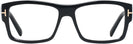 Rectangle Shiny Black Tom Ford 5941 Single Vision Full Frame View #2