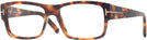 Rectangle Blonde Havana Tom Ford 5941 Single Vision Full Frame View #1
