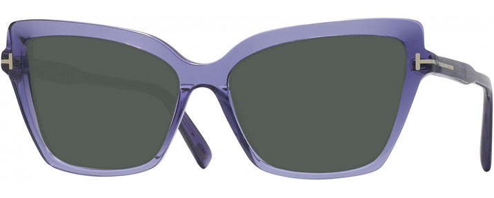  Shiny Violet Tom Ford 5948-B Progressive Reading Sunglasses View #1