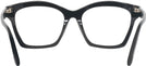 Square Shiny Black Tom Ford 5965 Progressive No-Lines View #4