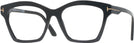 Square Shiny Black Tom Ford 5965 Single Vision Full Frame View #1
