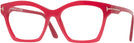 Square Fuxia Pearl Tom Ford 5965 Progressive No-Lines View #1