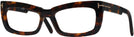Rectangle Dark Havana Tom Ford 5966-B Progressive No-Lines View #1