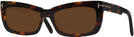 Rectangle Dark Havana Tom Ford 5966-B Bifocal Reading Sunglasses View #1