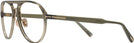 Aviator Shiny Light Green Tom Ford 5981-B Computer Style Progressive View #3