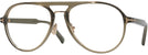Aviator Shiny Light Green Tom Ford 5981-B Single Vision Full Frame View #1