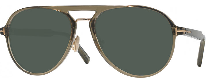 Aviator Shiny Light Green Tom Ford 5981-B Progressive Reading Sunglasses View #1
