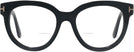 Butterfly Shiny Black Tom Ford 5987-B Bifocal View #2