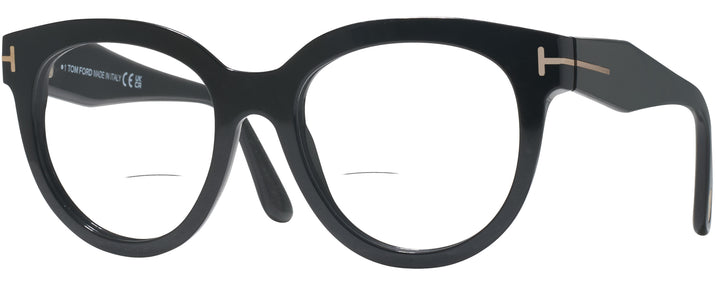 Butterfly Shiny Black Tom Ford 5987-B Bifocal View #1