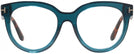 Butterfly Shiny Light Blue Tom Ford 5987-B Computer Style Progressive View #2