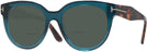 Butterfly Shiny Light Blue Tom Ford 5987-B Bifocal Reading Sunglasses View #1
