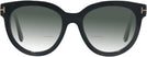 Butterfly Shiny Black Tom Ford 5987-B w/ Gradient Bifocal Reading Sunglasses View #2