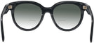 Butterfly Shiny Black Tom Ford 5987-B w/ Gradient Bifocal Reading Sunglasses View #4