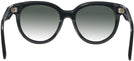 Butterfly Shiny Black Tom Ford 5987-B w/ Gradient Progressive Reading Sunglasses View #4