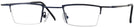 Rectangle Matte Midnight Blue Goo Goo Eyes 876 Single Vision Half Frame View #1