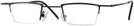 Rectangle Matte Brown Goo Goo Eyes 876 Single Vision Half Frame View #1