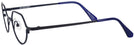Round Matte Navy Goo Goo Eyes 882 Progressive No-Lines View #3
