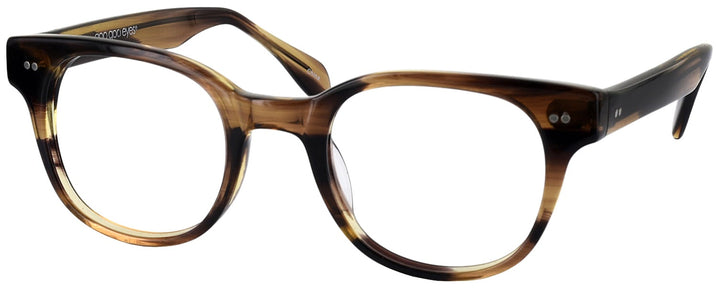 Square,Round Striped Tortoise Goo Goo Eyes 885 Progressive No-Lines View #1