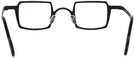 Square Black Goo Goo Eyes 887 Single Vision Full Frame View #4