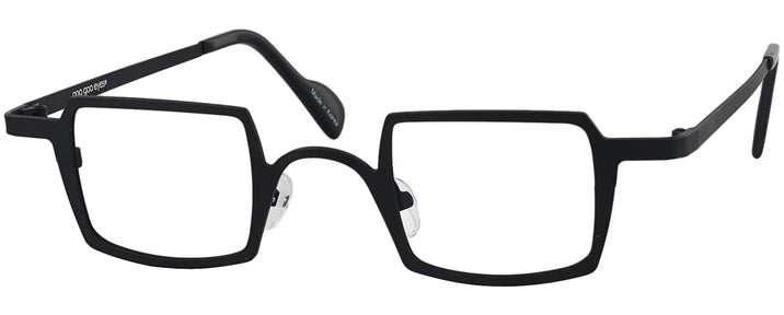Square Black Goo Goo Eyes 887 Single Vision Full Frame View #1