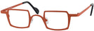 Square Orange Goo Goo Eyes 887 Single Vision Full Frame View #1