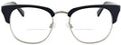 ClubMaster Black Goo Goo Eyes 895 Bifocal View #2
