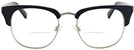 ClubMaster Black Goo Goo Eyes 895 Bifocal View #2
