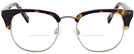 ClubMaster Dark Tortoise Goo Goo Eyes 895 Bifocal View #2