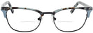 ClubMaster Blue Tortoise Goo Goo Eyes 897 Bifocal View #2