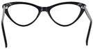 Cat Eye Black Goo Goo Eyes 898 Single Vision Full Frame View #4