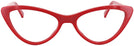 Cat Eye Red Goo Goo Eyes 898 Single Vision Full Frame View #2