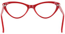 Cat Eye Red Goo Goo Eyes 898 Single Vision Full Frame View #4