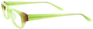 Rectangle Kiwi Goo Goo Eyes 838 Single Vision Full Frame View #3