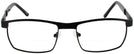 Rectangle Night Rider Black Goo Goo Eyes 845 Bifocal View #2
