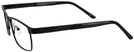 Rectangle Night Rider Black Goo Goo Eyes 845 Bifocal View #3