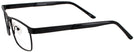 Rectangle Night Rider Black Goo Goo Eyes 845 Bifocal View #3