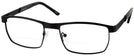 Rectangle Night Rider Black Goo Goo Eyes 845 Bifocal View #1